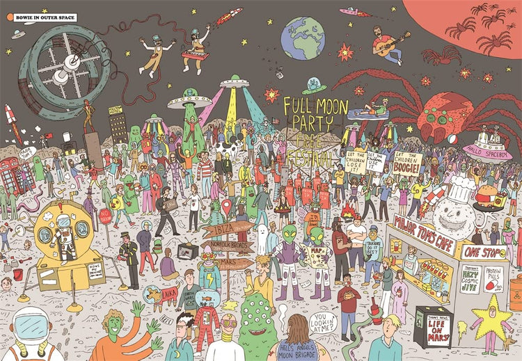Where's Bowie?: Search for David Bowie in Berlin, Studio 54, Outer Space and more…