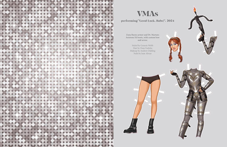 Dress Up Chappell: A Chappell Roan Paper Doll Book Featuring Her Most Iconic Looks