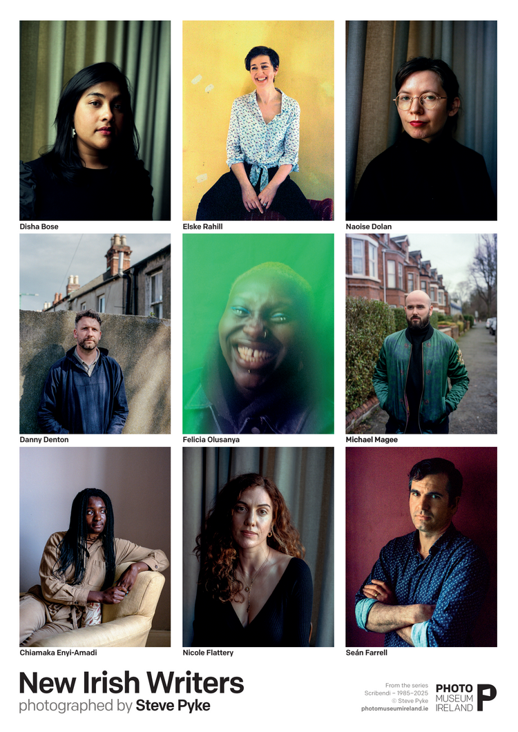 Scribendi: Portraits of Irish Writers 1985-2025, Steve Pyke-A3 Poster
