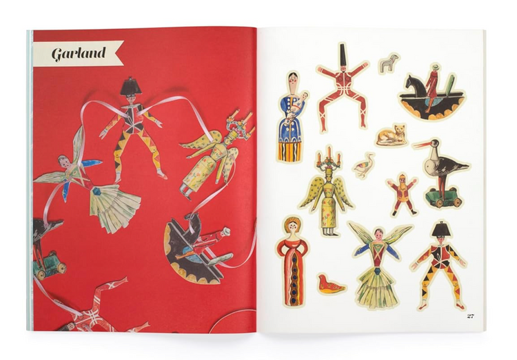 Cut Up This Book: Christmas Collage Kit, Maria Rivans