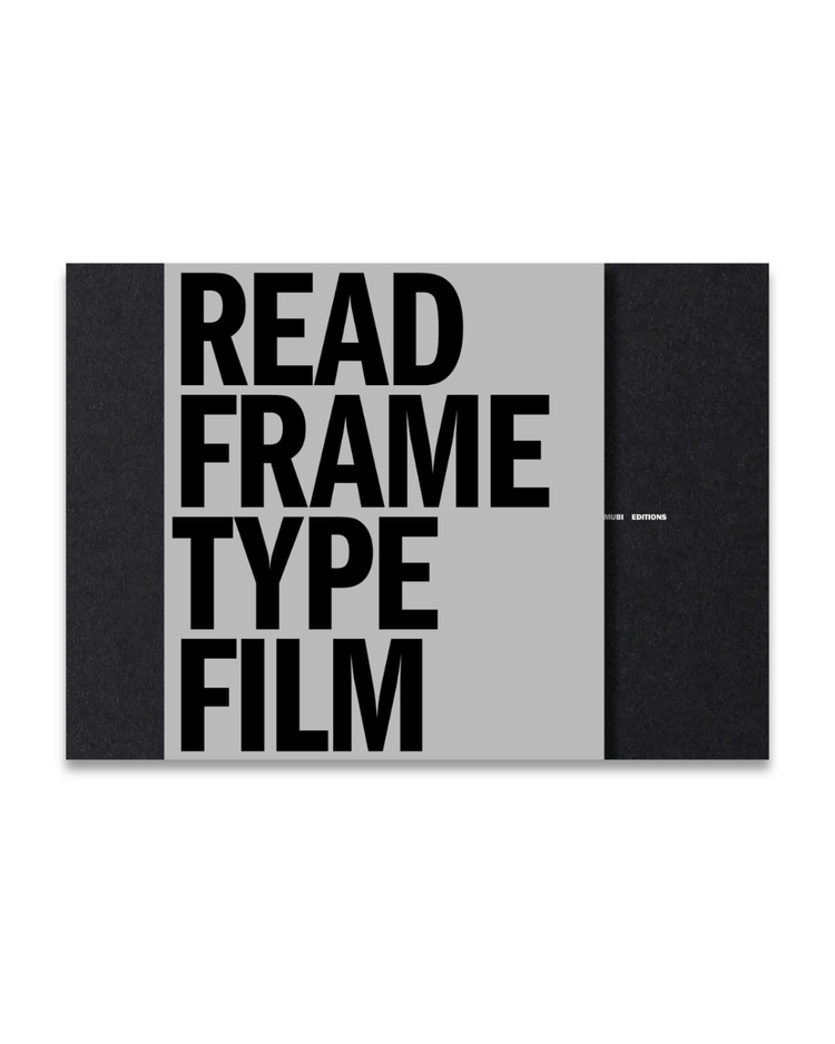 Read Frame Type Film: Or, Written on the Screen