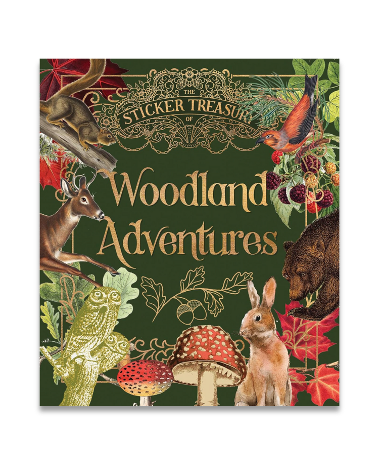 The Sticker Treasury of Woodland Adventures