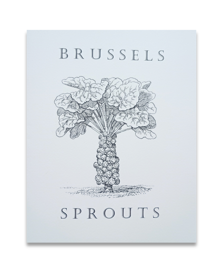 Brussels Sprouts, Bouwe Brouwer (Signed)