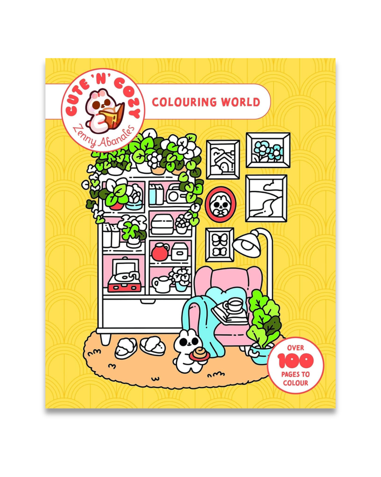 Cute n Cozy Colouring World, Zenny Abanales