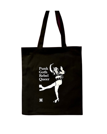 Punk, Goth, Rebel, Queer Tote Bag