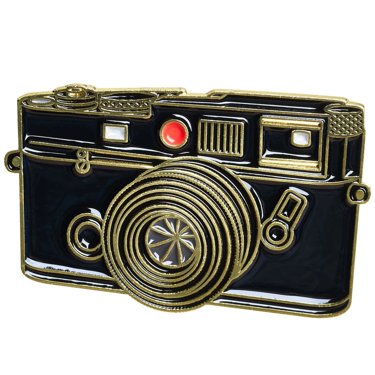Rangefinder Camera Novelty Pin