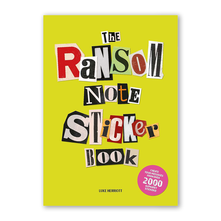 The Ransom Note Sticker Book