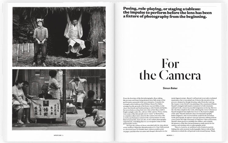 Aperture 221: Performance by Aperture Magazine Photo Museum Ireland