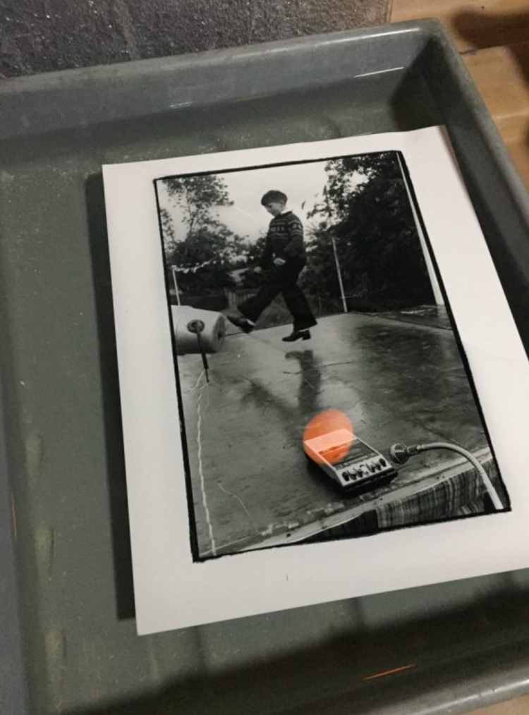Holy Pictures -Special Edition with darkroom print by Tony Murray