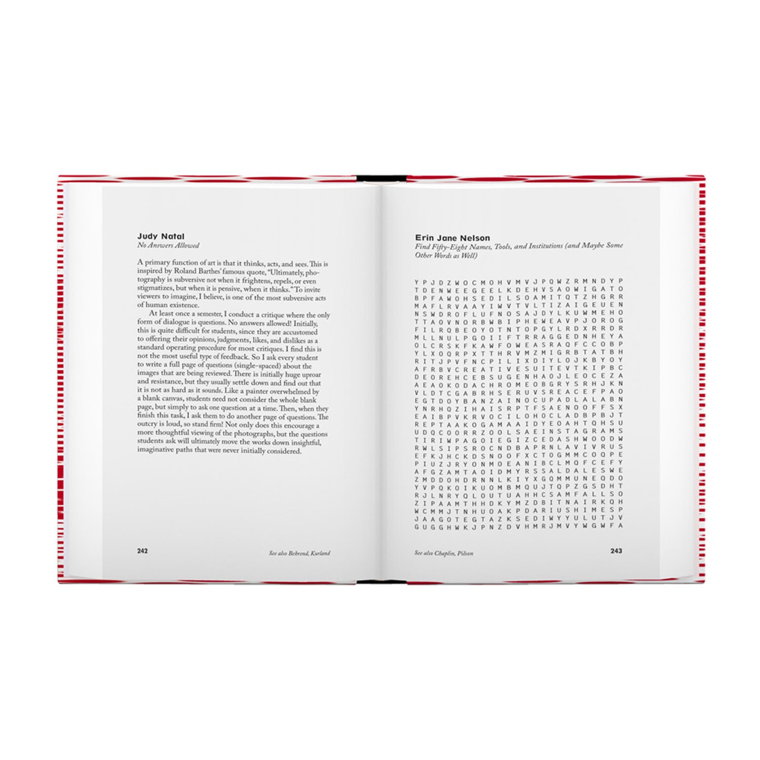 The Photographers Playbook by Jason Fulford and Gregory Halpern