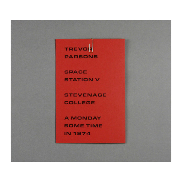 Space Station V, 1974 by Trevor Parsons