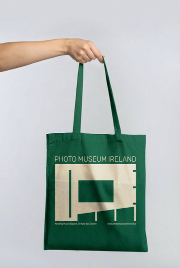 Photo Museum Ireland Tote Bag-Dark Green