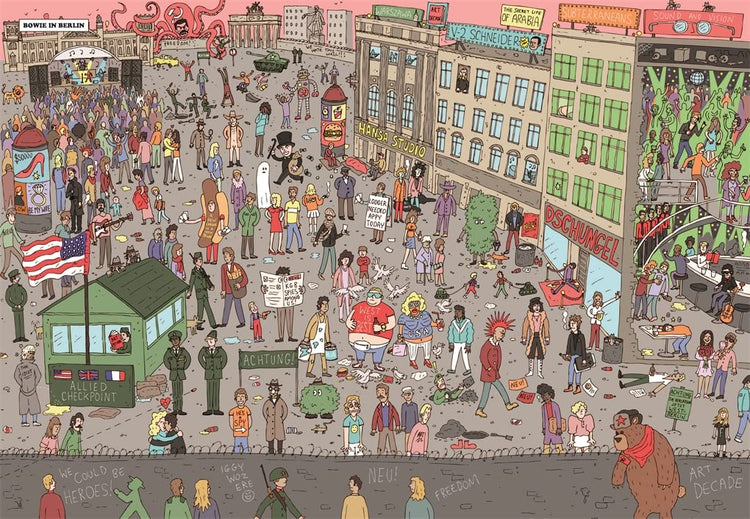 Where's Bowie?: Search for David Bowie in Berlin, Studio 54, Outer Space and more…