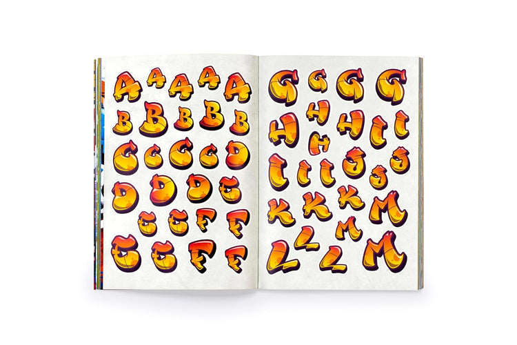 The Graffiti Alphabet Sticker Book