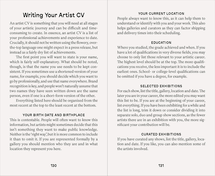 The Artist's Roadmap: Practical Strategies for a Career in Art