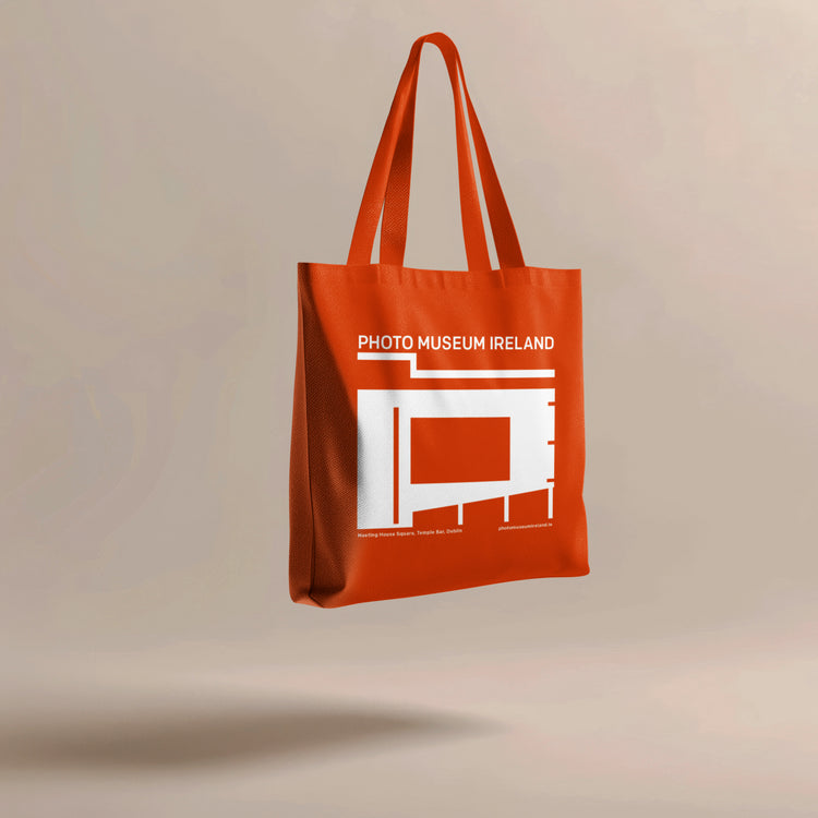 Photo Museum Ireland Orange tote bag