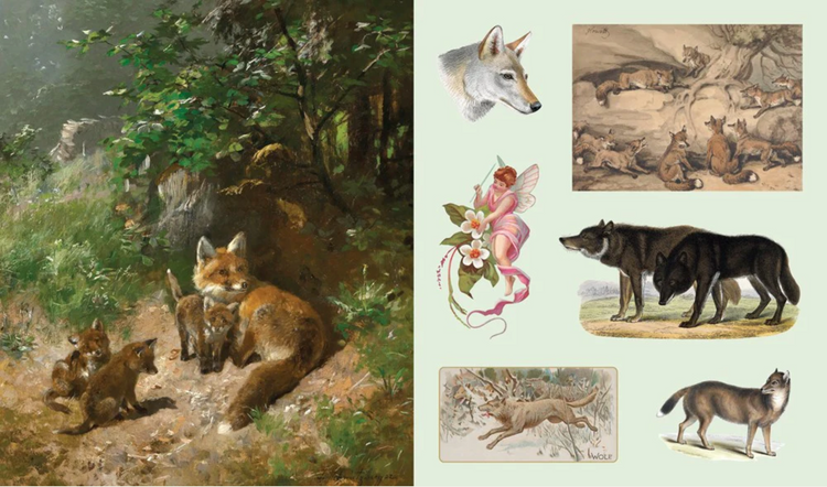 The Sticker Treasury of Woodland Adventures