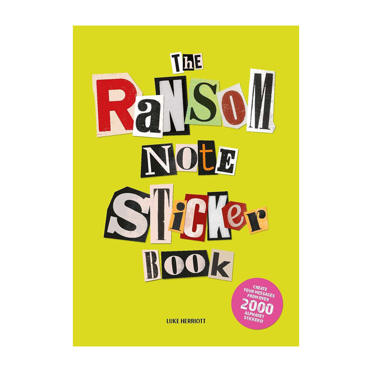 The Ransom Note Sticker Book