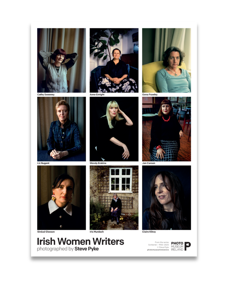 Scribendi: Portraits of Irish Writers 1985-2025, Steve Pyke-A3 Poster