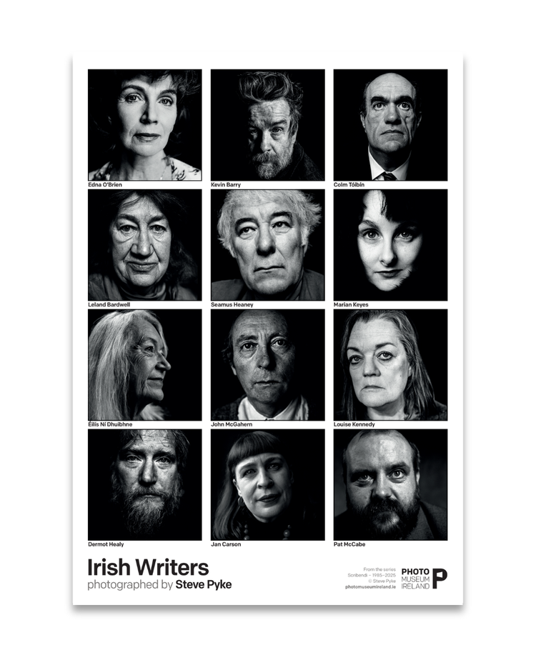 Scribendi: Portraits of Irish Writers 1985-2025, Steve Pyke-A3 Poster