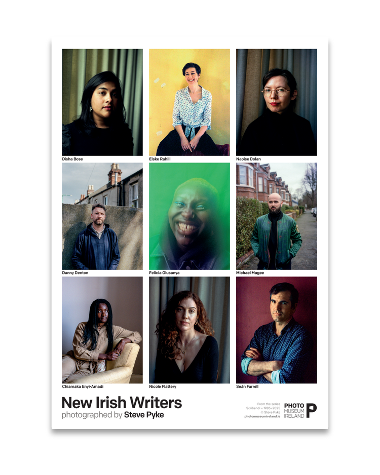 Scribendi: Portraits of Irish Writers 1985-2025, Steve Pyke-A3 Poster