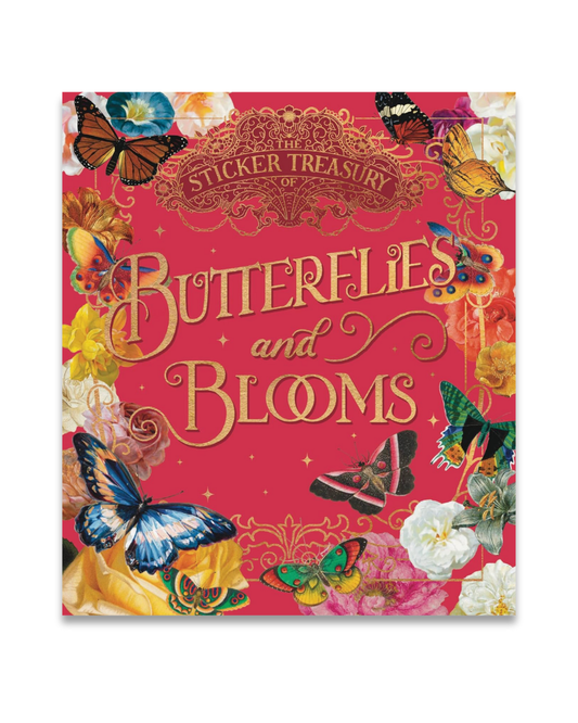 The Sticker Treasury of Blooms and Butterflies