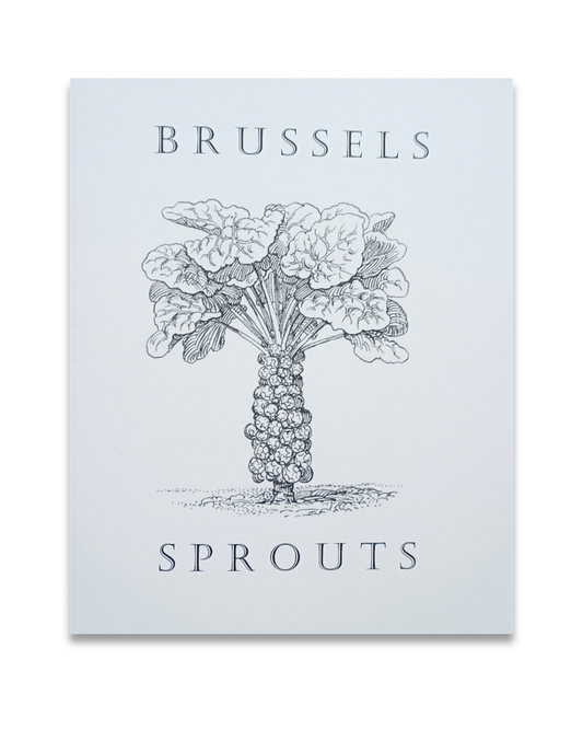 Brussels Sprouts, Bouwe Brouwer (Signed)