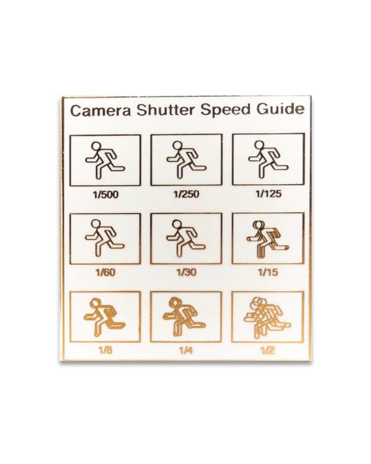 Camera Shutter Speed Guide Pin