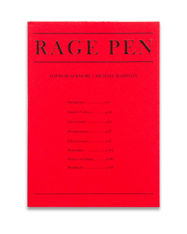 RAGE PEN, David Blackmore