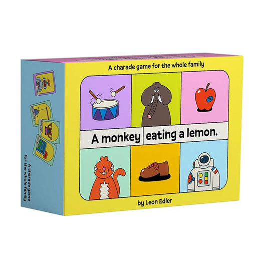 A Monkey Eating a Lemon: A charade game for the whole family