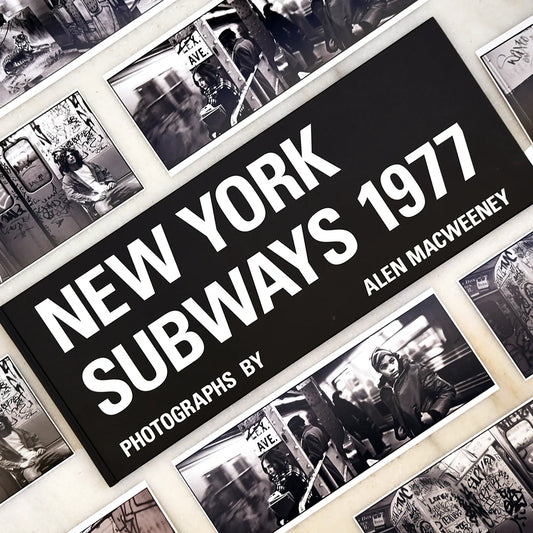 SIGNED: New York Subways 1977 by Alen MacWeeney - Pre Order