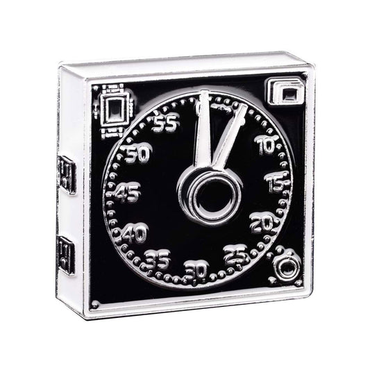 Darkroom Clock Pin