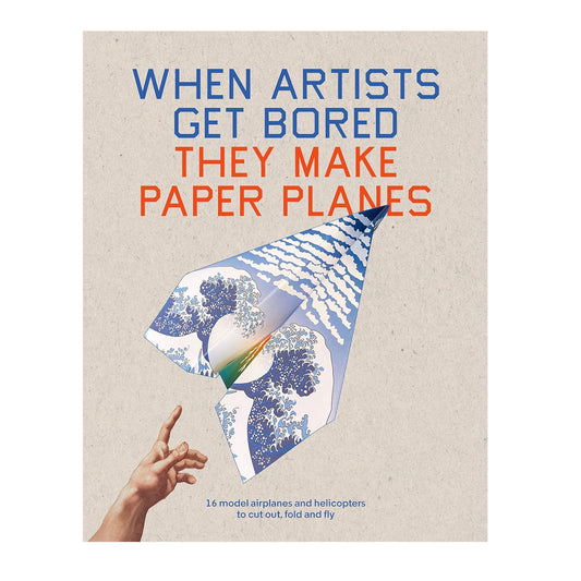 When Artists Get Bored... They Make Paper Planes by Trevor Bounford