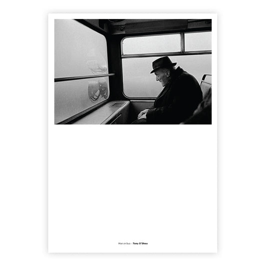 Man on Bus by Tony O'Shea - Signed Special Edition Print