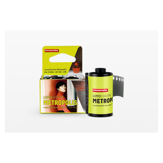 LomoChrome Metropolis 35 mm ISO 100–400 Film. Photo Museum Ireland