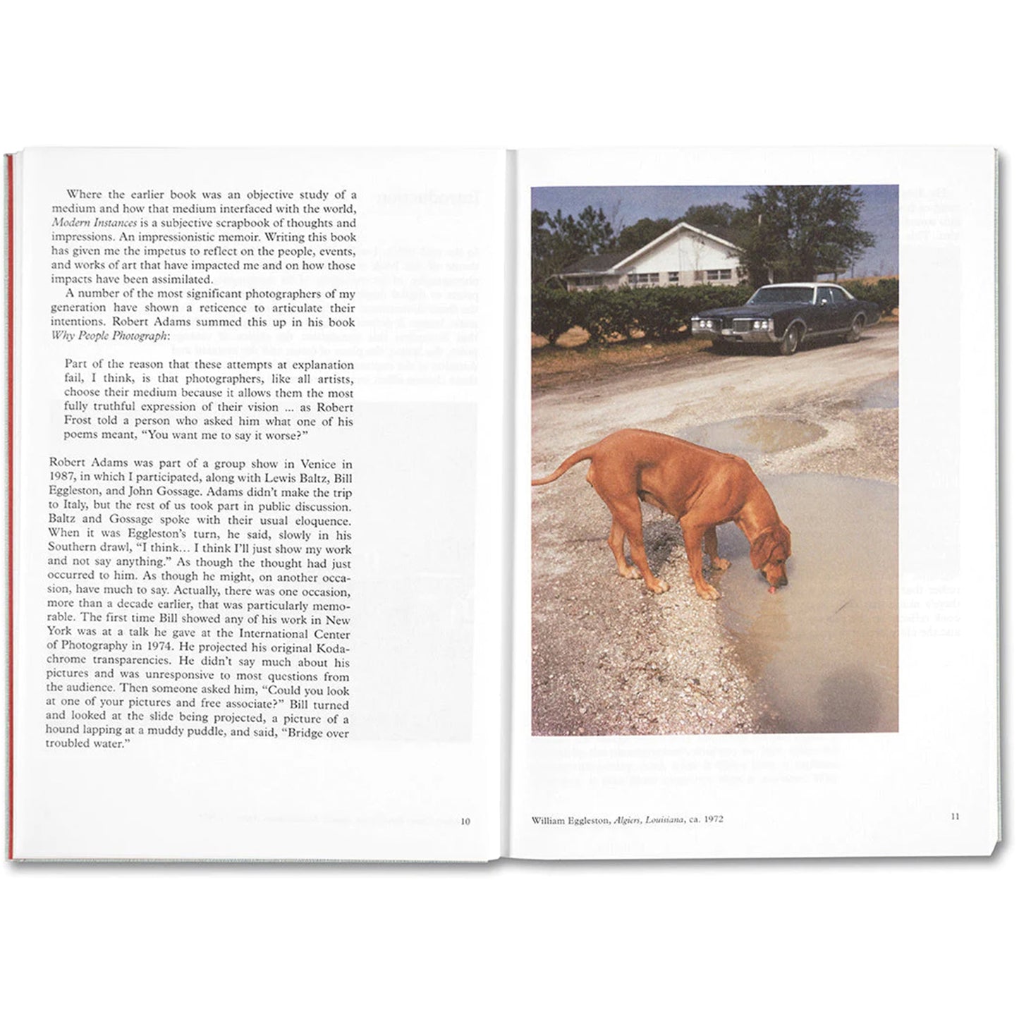 Modern Instances: The Craft of Photography by Stephen Shore
