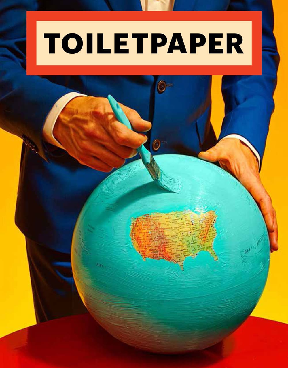 Toiletpaper N. 12 by Maurizio Cattelan and Pierpaolo Ferrari